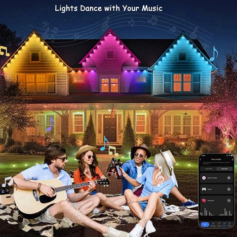 Smart Rainbow LED Permanent Outdoor Light – Free Shipping for Black Friday