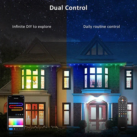 Smart Rainbow LED Permanent Outdoor Light – Free Shipping for Black Friday